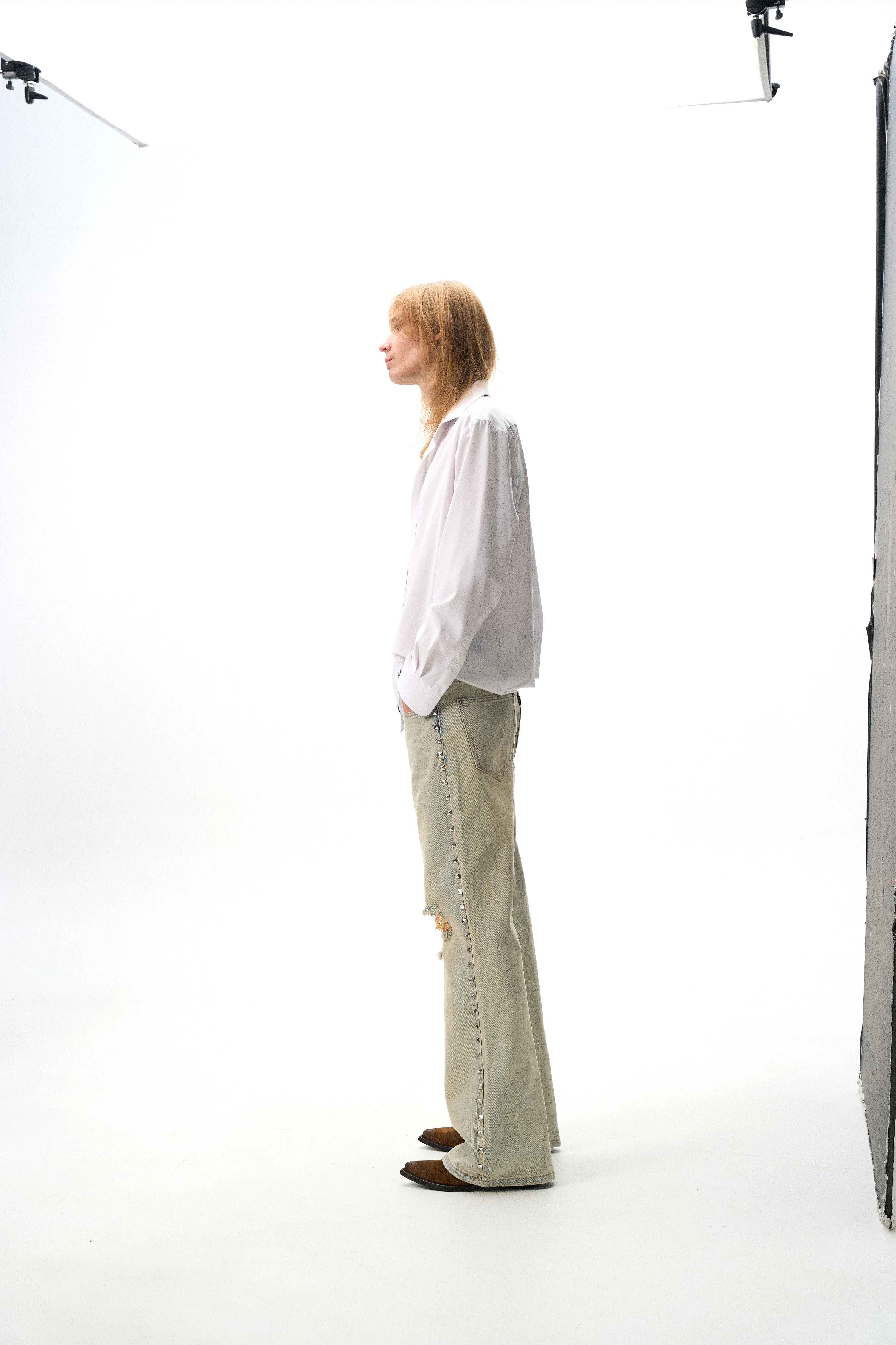 '85 FLARED DENIM [LIGHT WASH] - Image 6