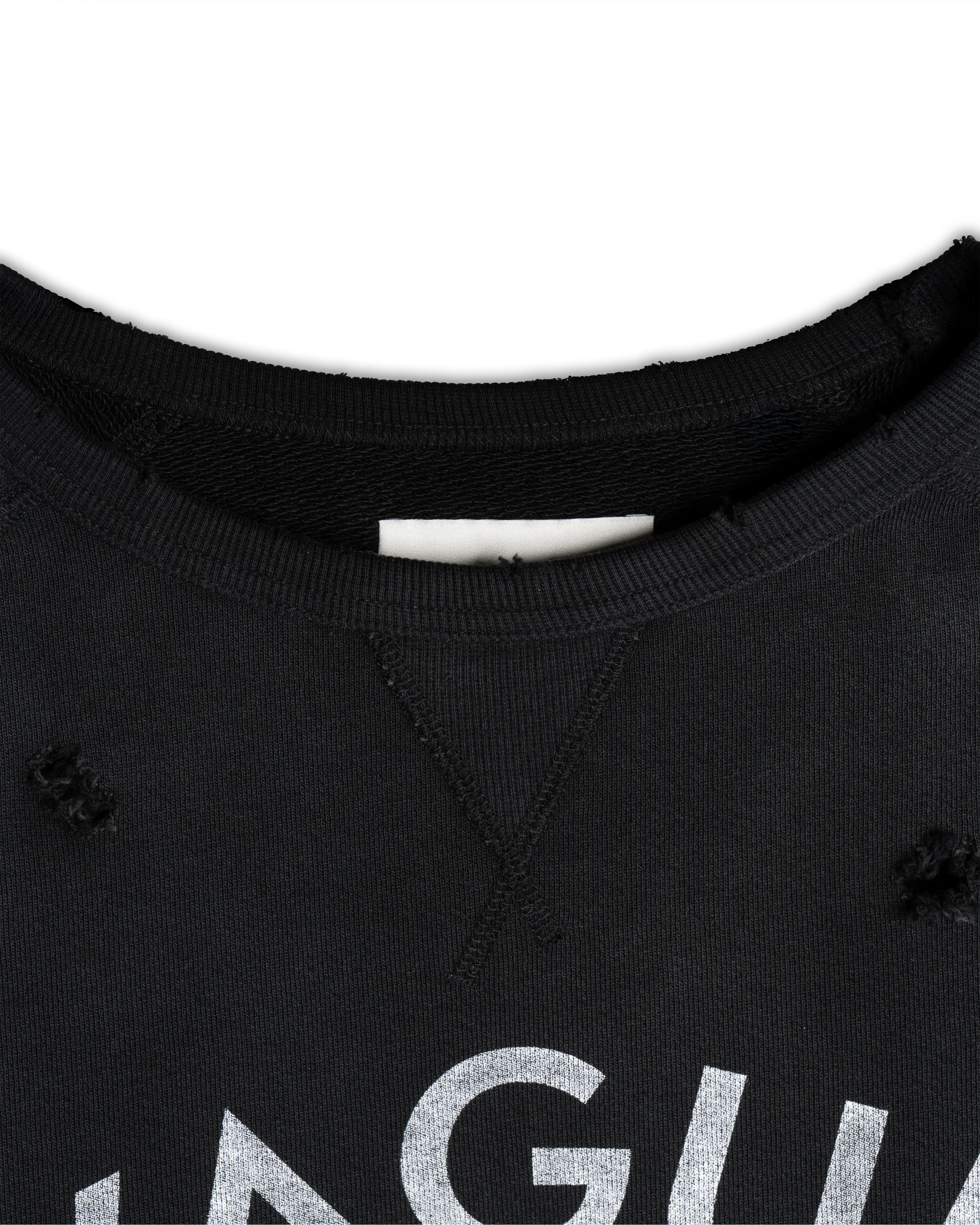 ARCH LOGO CREWNECK [SUNBEAT BLACK] - Image 4