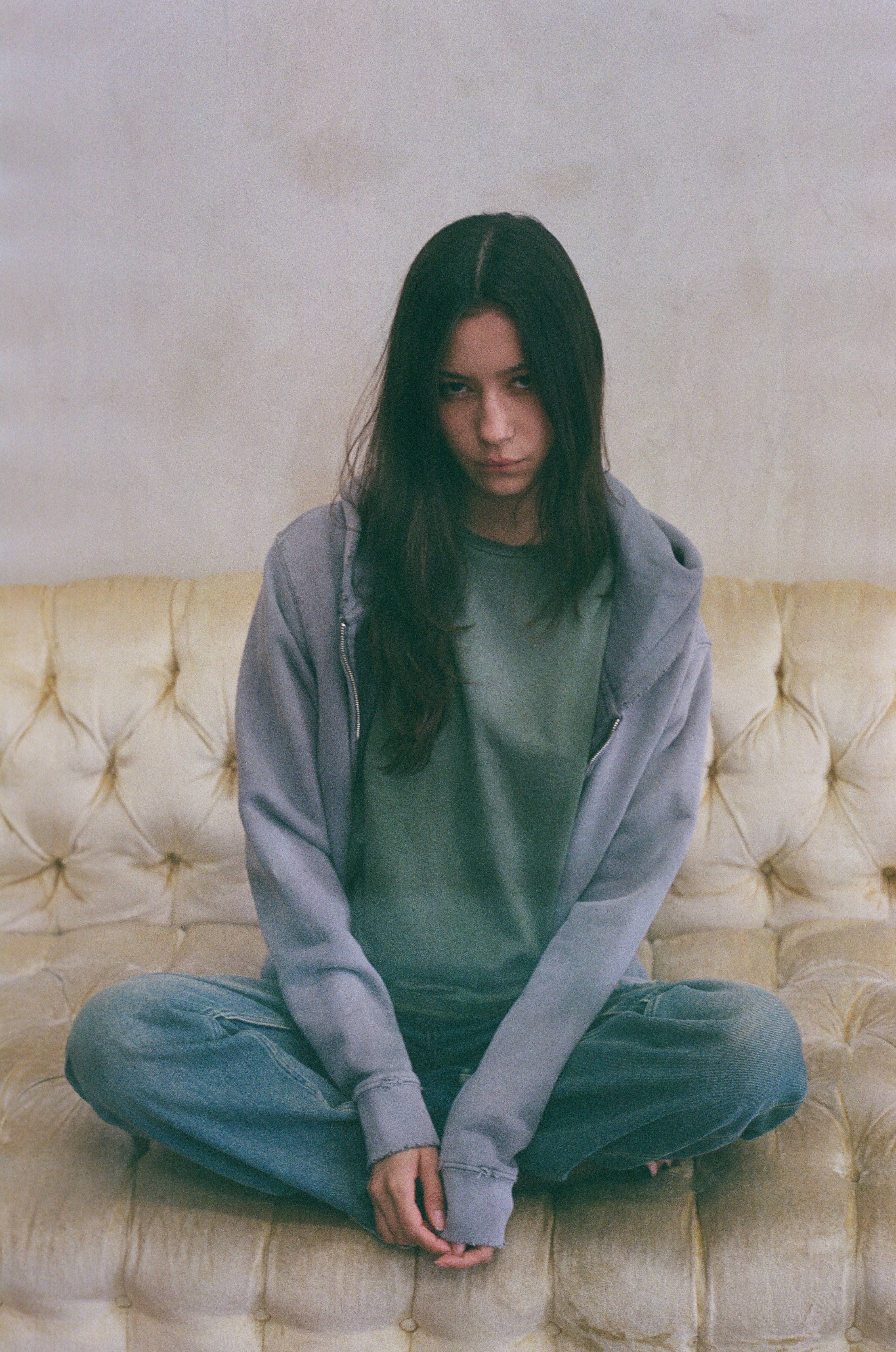 STUDIO ZIP-UP [SUNBEAT GREY] - Image 7