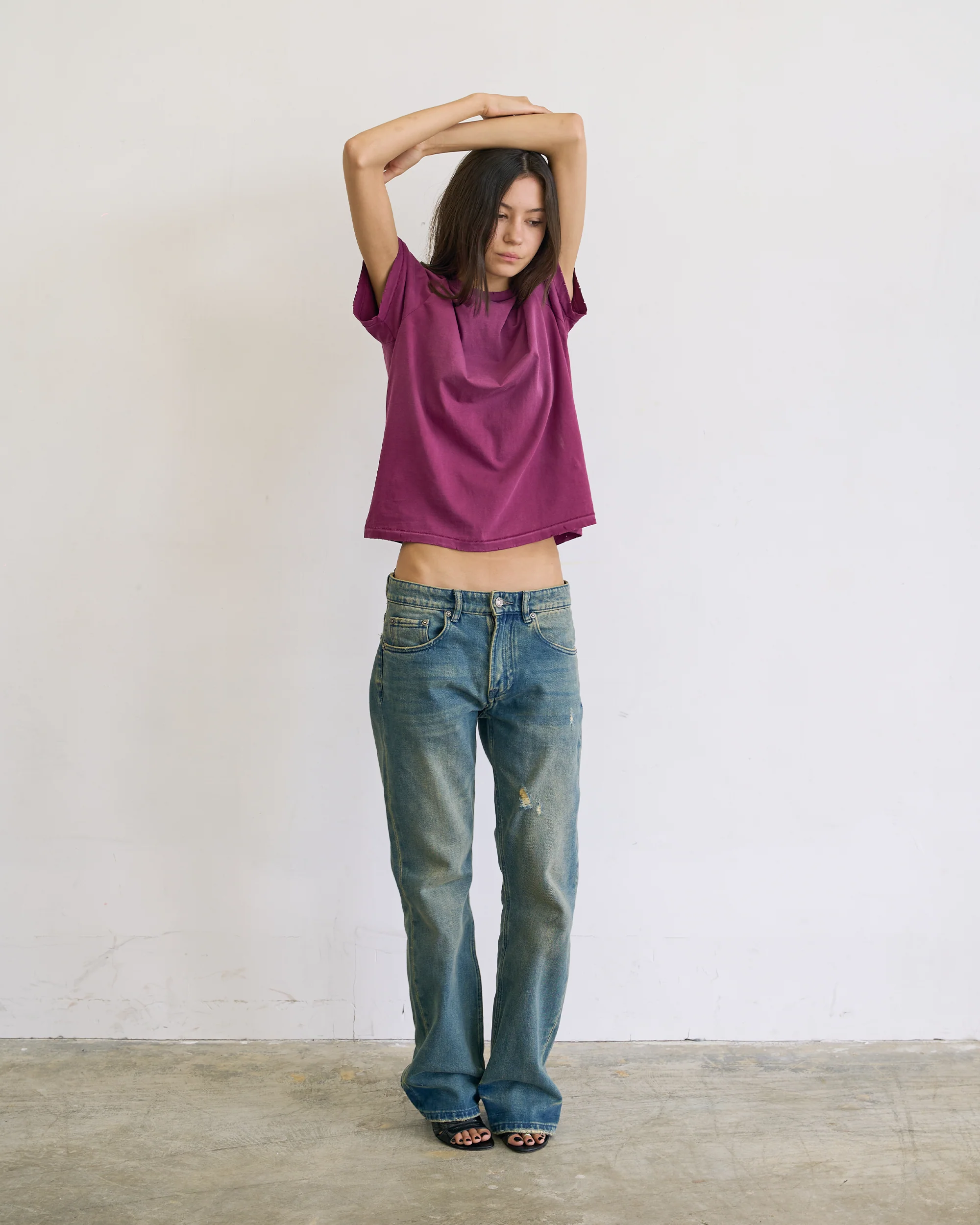 BEATNIK TEE [SUNBEAT PLUM] - Image 10