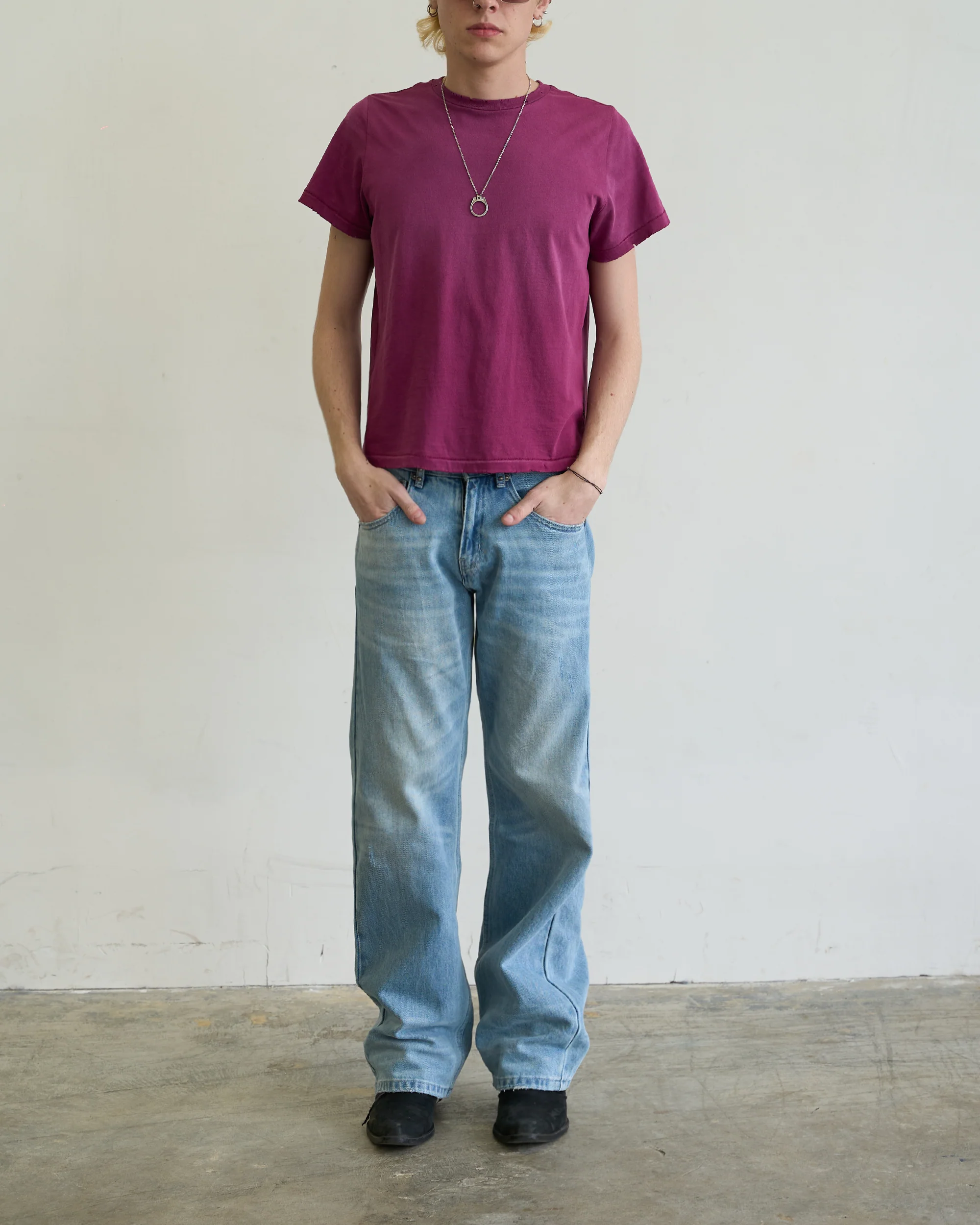 BEATNIK TEE [SUNBEAT PLUM] - Image 5