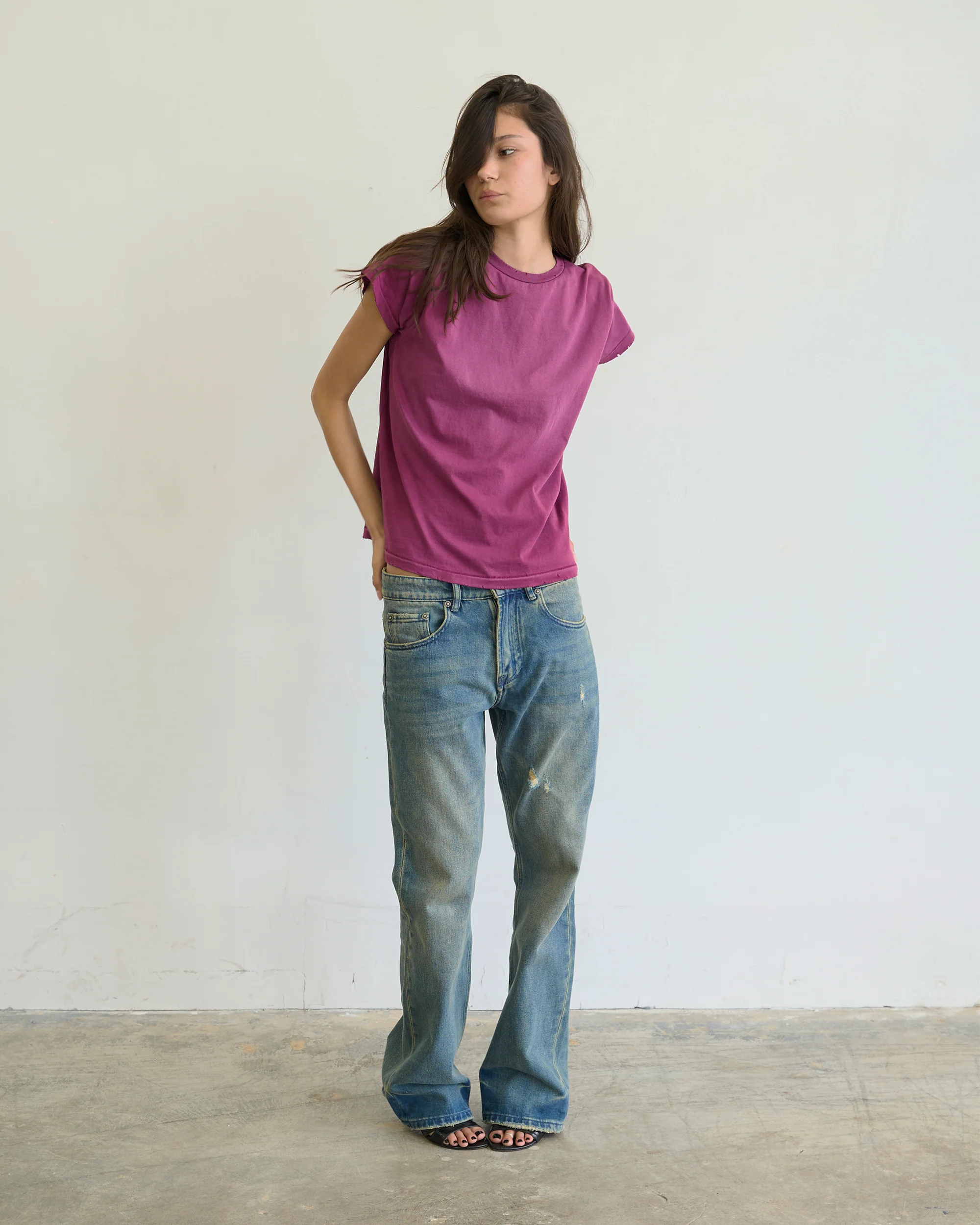BEATNIK TEE [SUNBEAT PLUM] - Image 8
