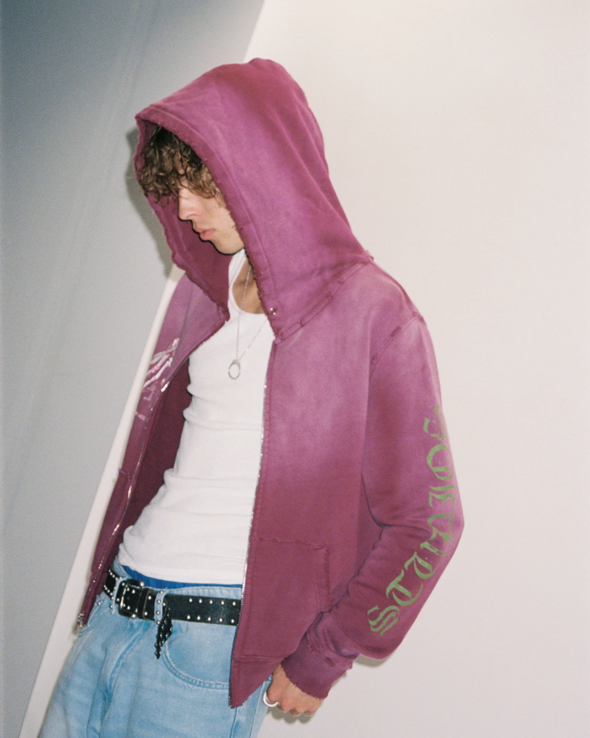 BONES ZIP UP [SUNBEAT PLUM] - Image 3