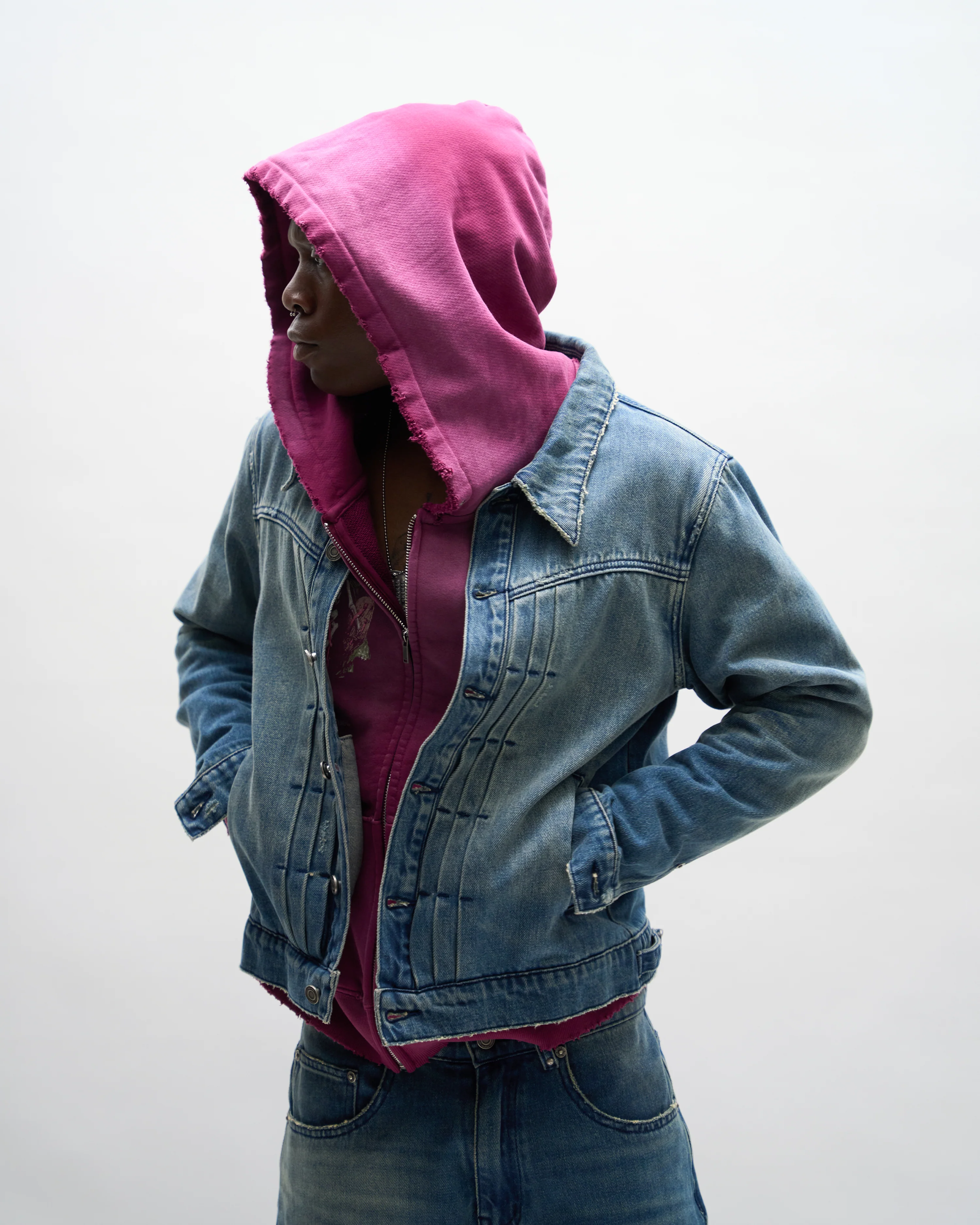 BONES ZIP UP [SUNBEAT PLUM] - Image 5
