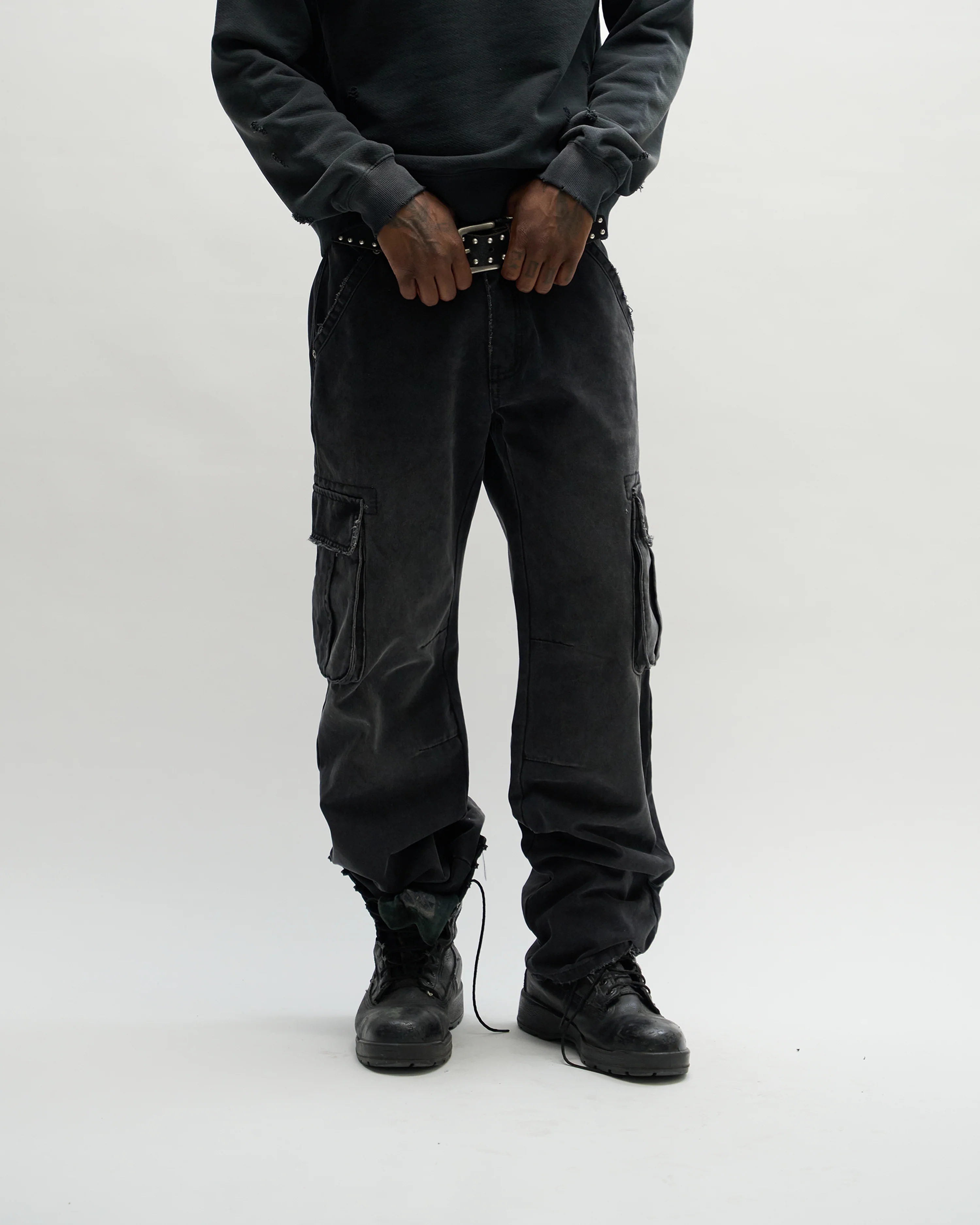 HEAVY CANVAS CARGO [SUNBEAT BLACK] - Image 5
