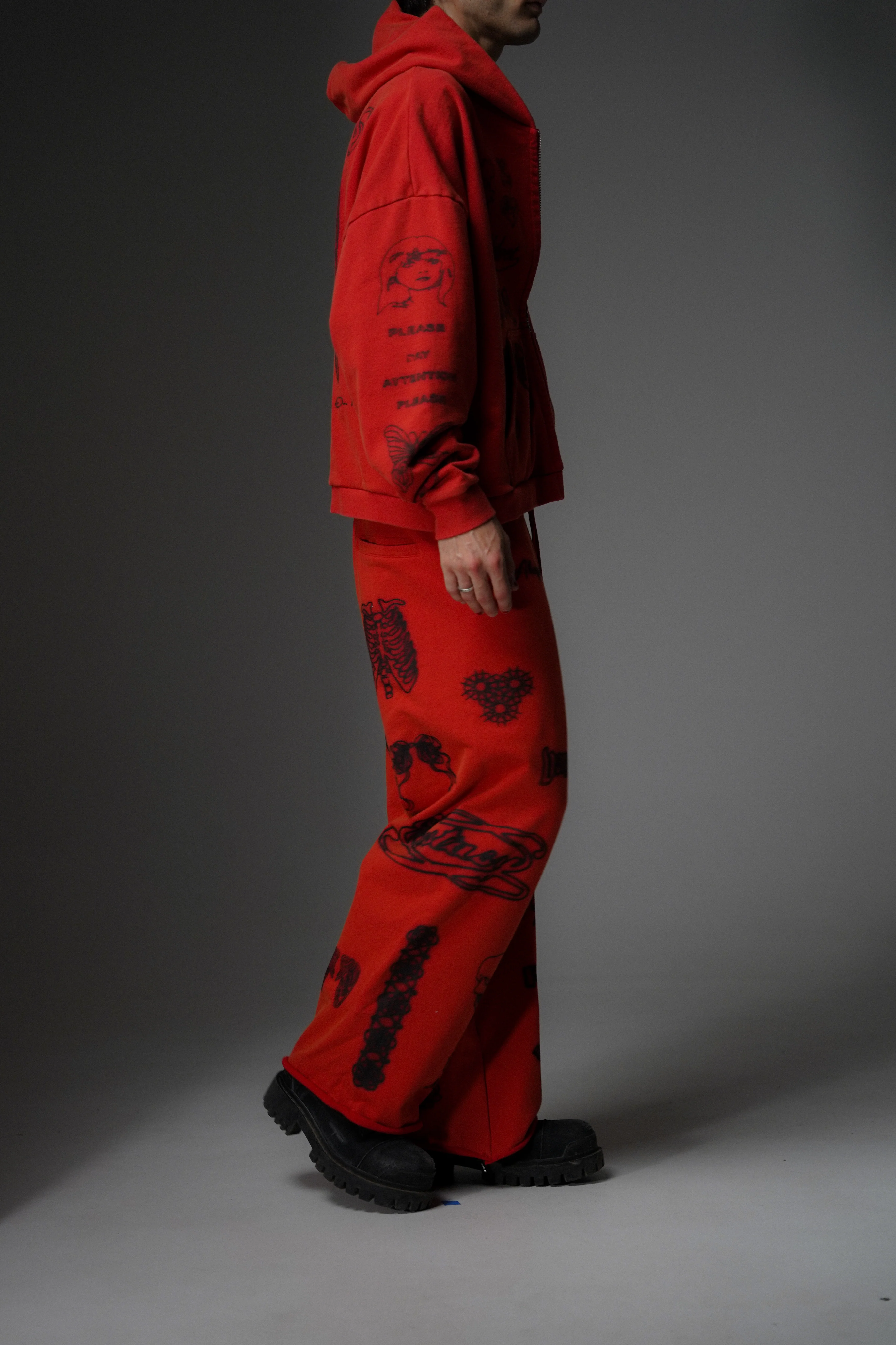 SKIN DEEP ZIP UP [RED] - Image 5