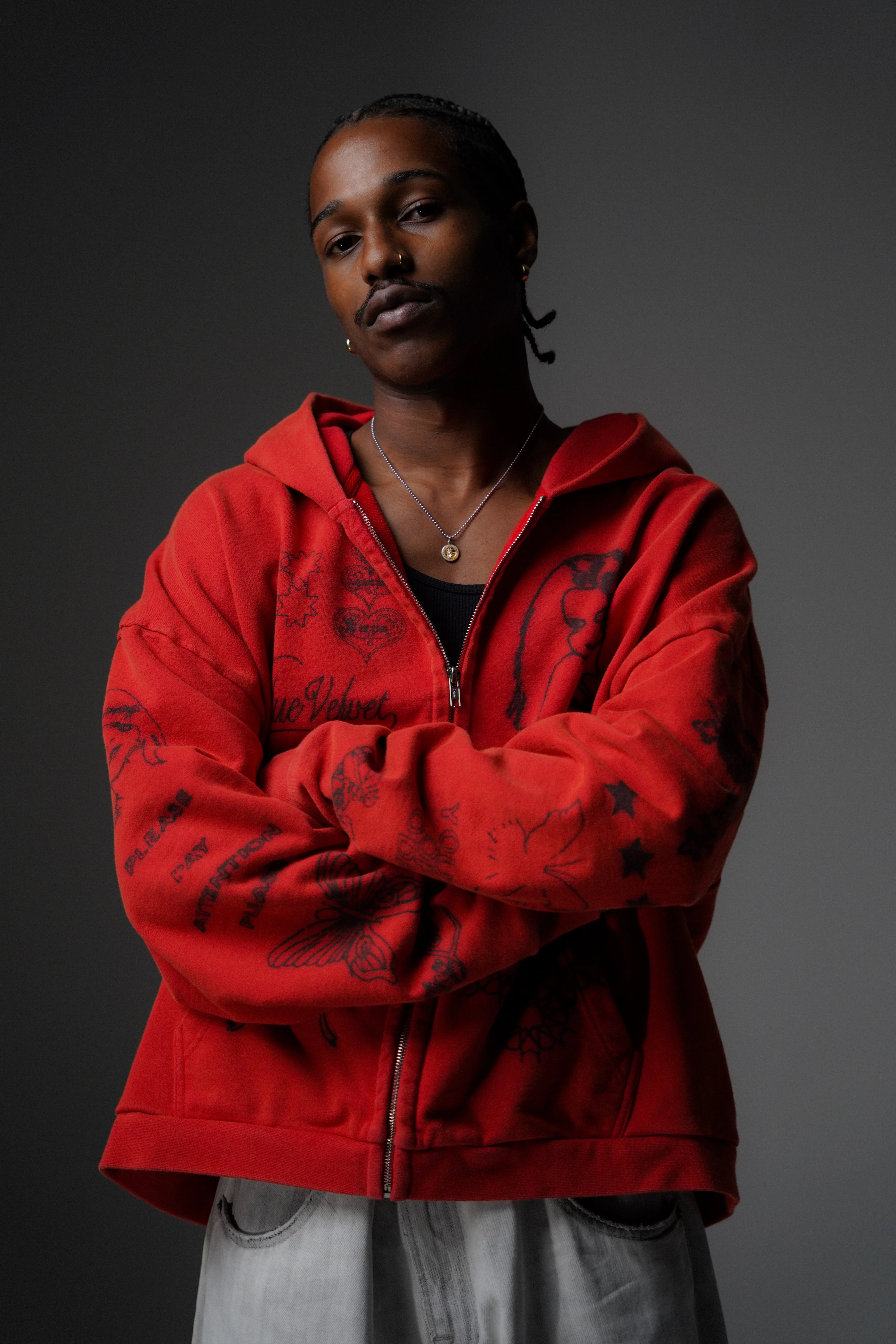 SKIN DEEP ZIP UP [RED] - Image 7