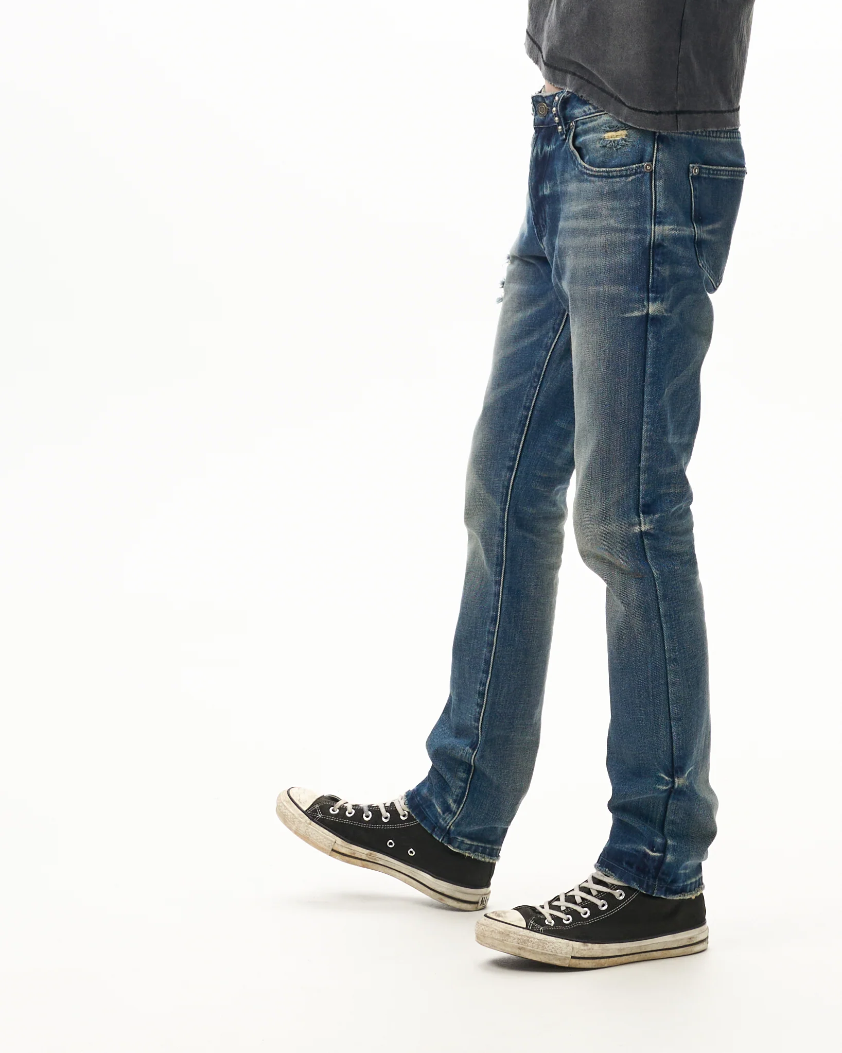 SVELTE SLIM DENIM [STONES' WASH] - Image 4