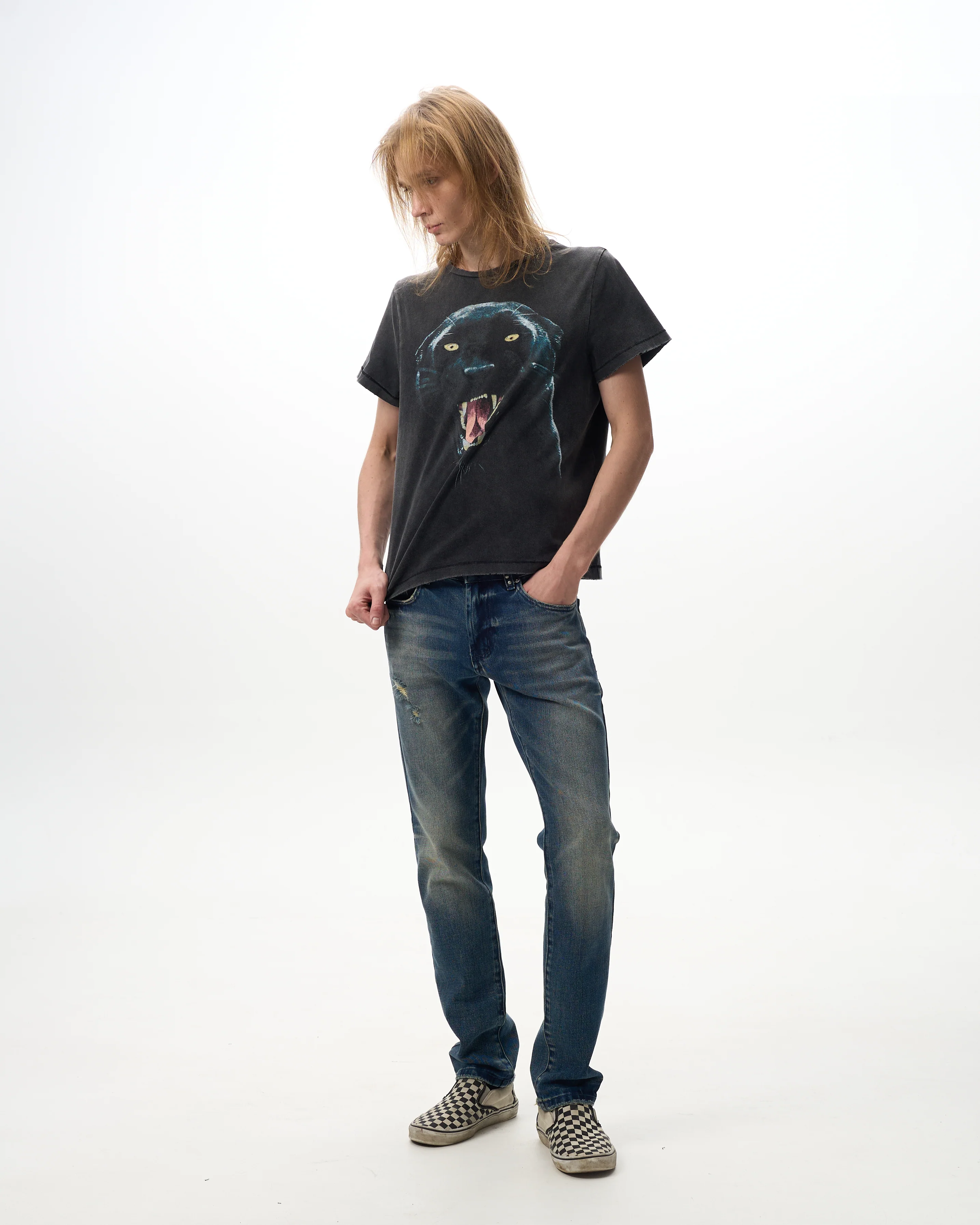SVELTE SLIM DENIM [STONES' WASH] - Image 5