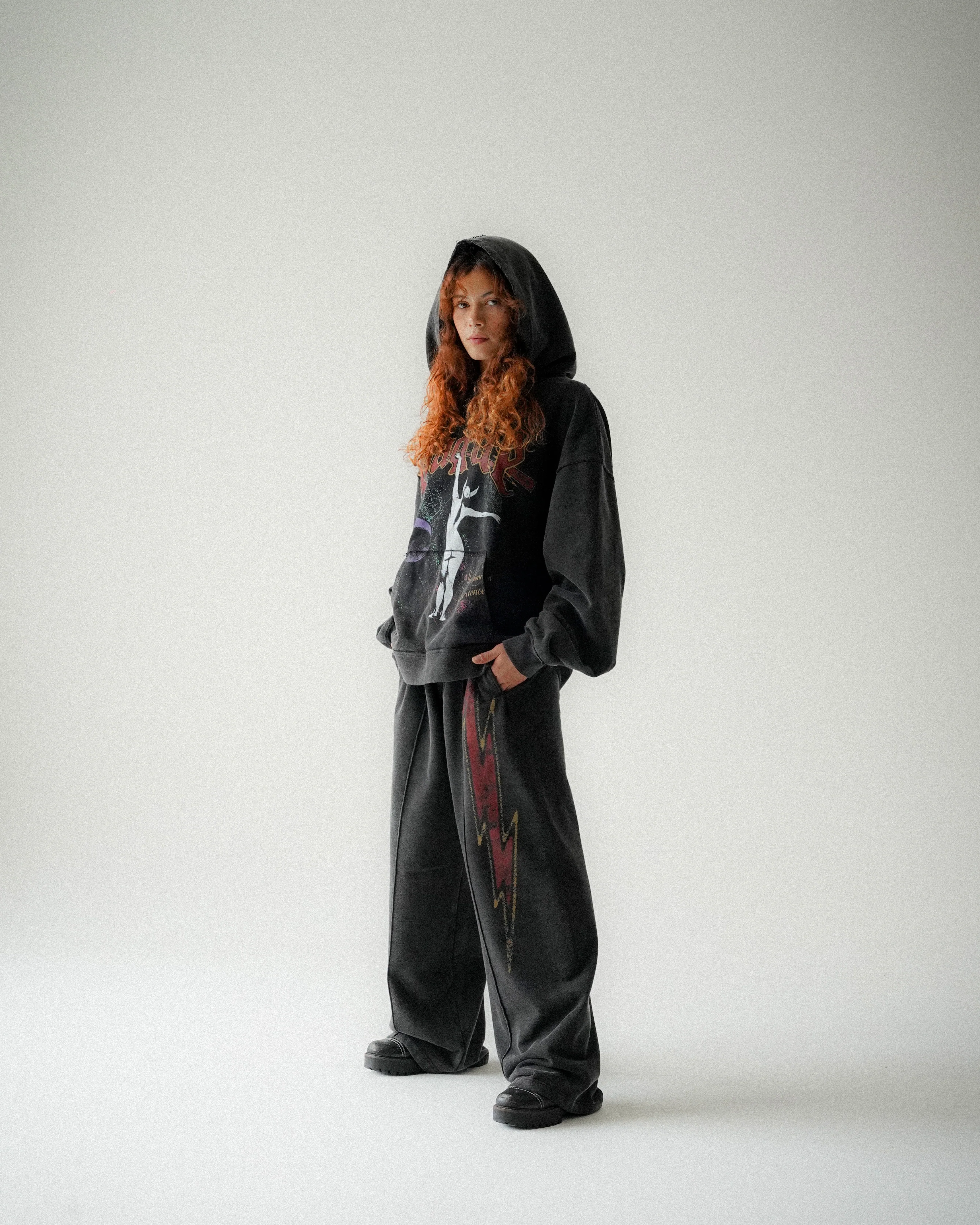 STRIKE SWEATPANTS [VINTAGE BLACK] - Image 6