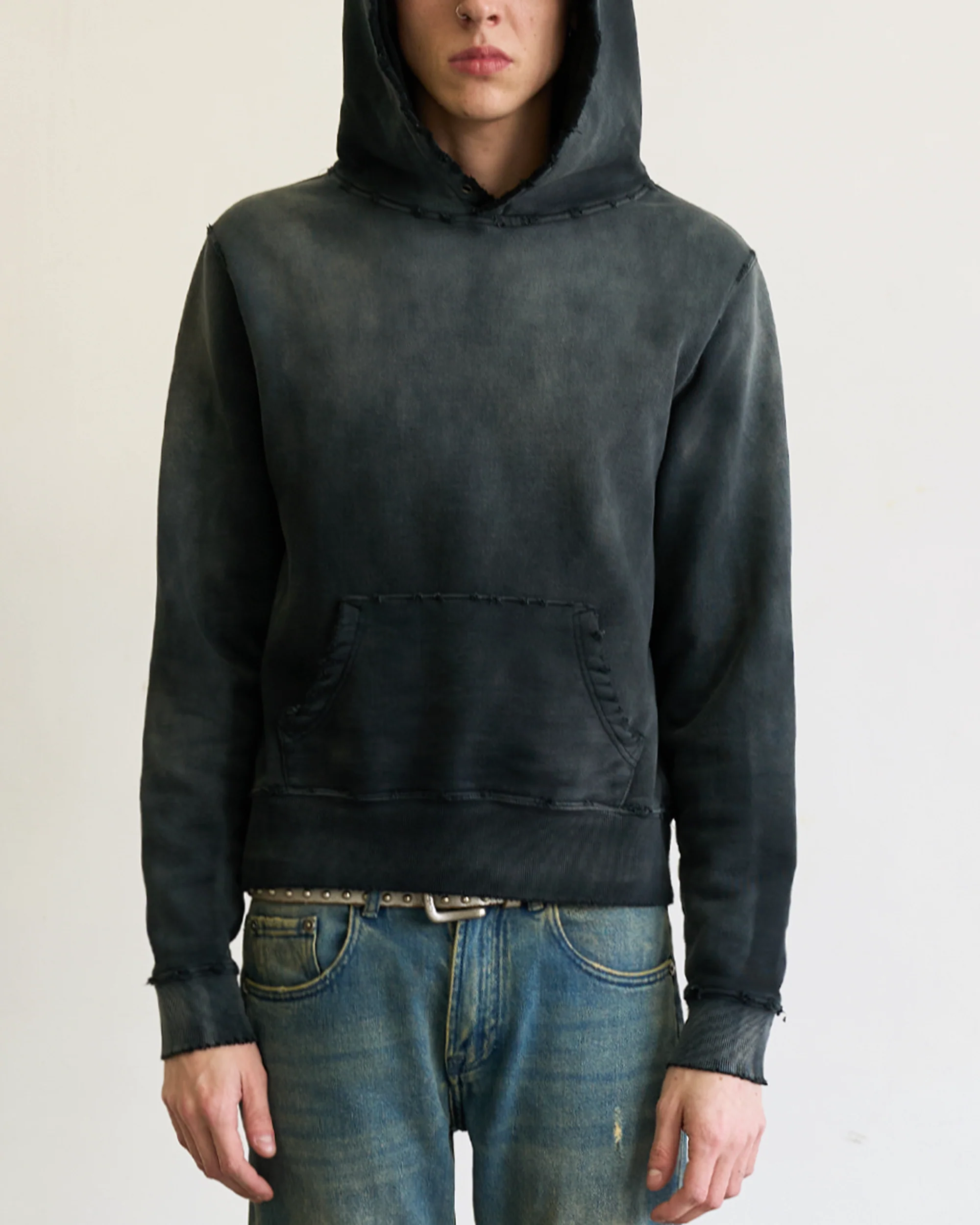 STUDIO HOODIE [SUNBEAT BLACK] - Image 2