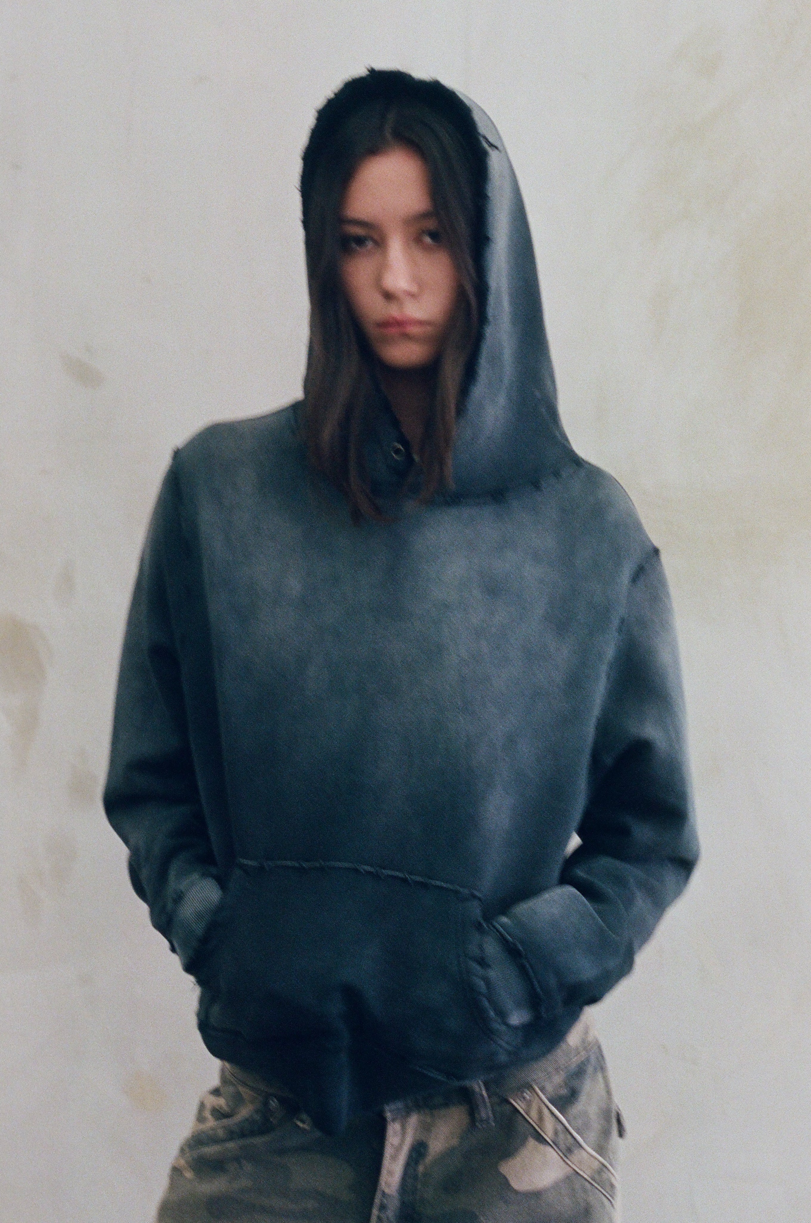 STUDIO HOODIE [SUNBEAT BLACK] - Image 6