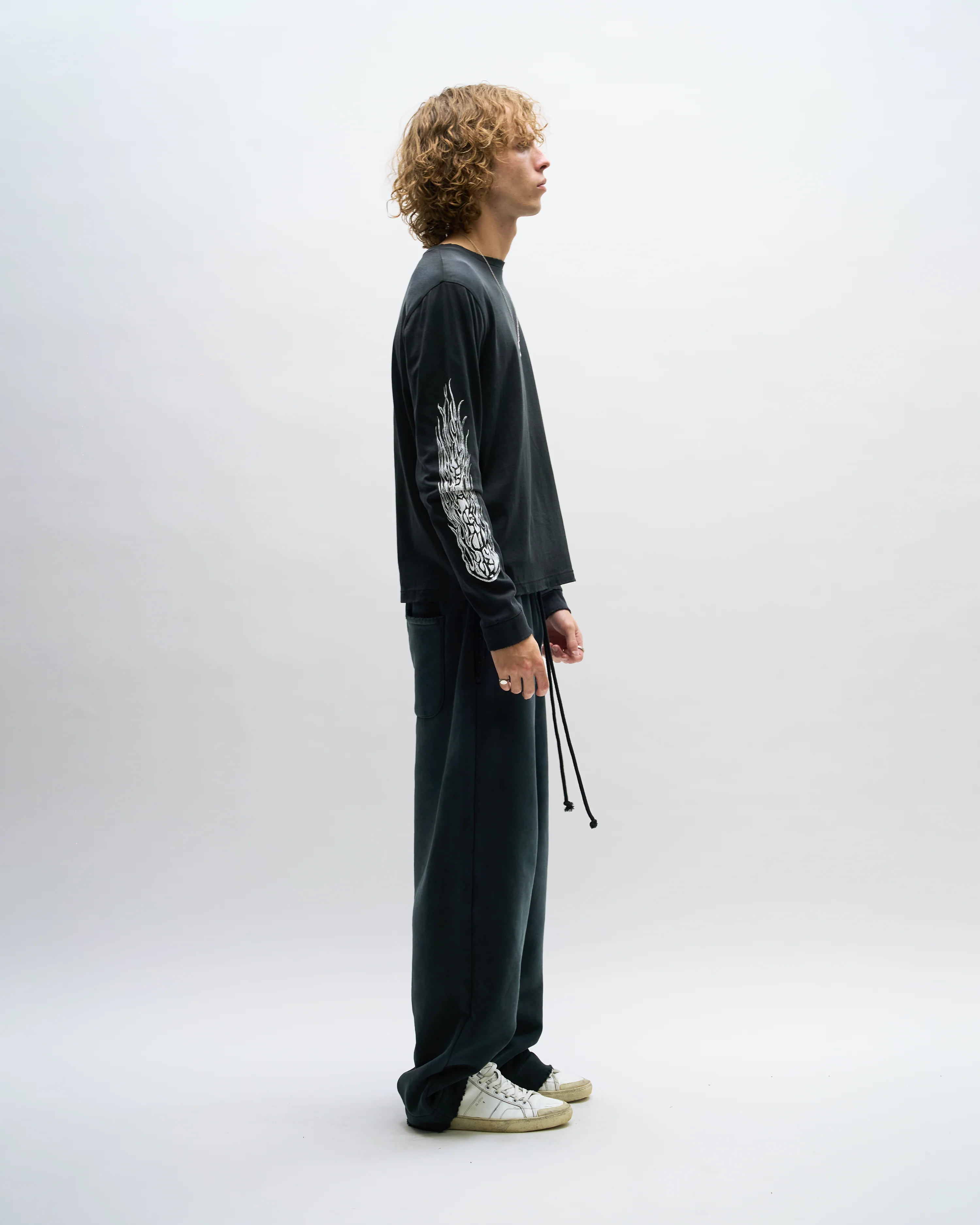 STUDIO SWEATPANTS [SUNBEAT BLACK] - Image 5