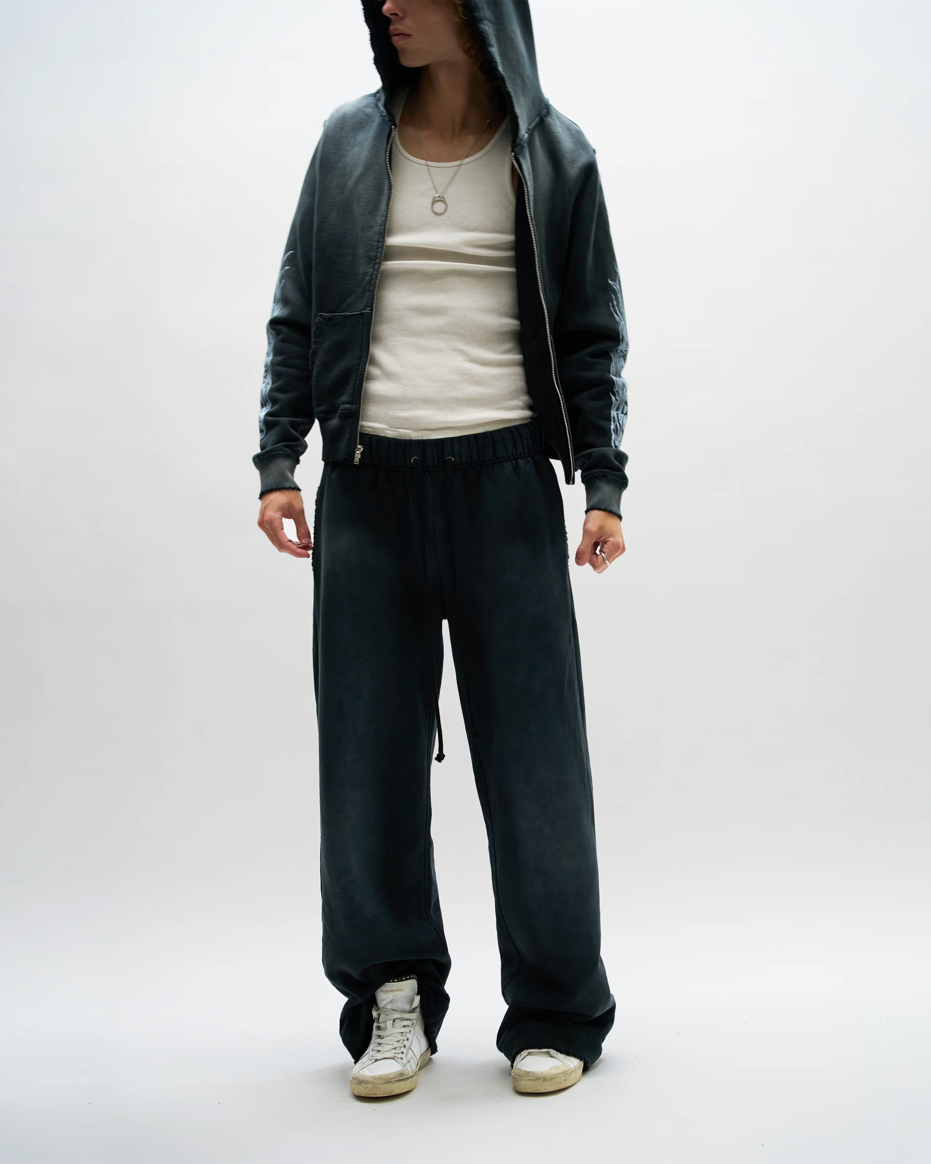 STUDIO SWEATPANTS [SUNBEAT BLACK] - Image 7