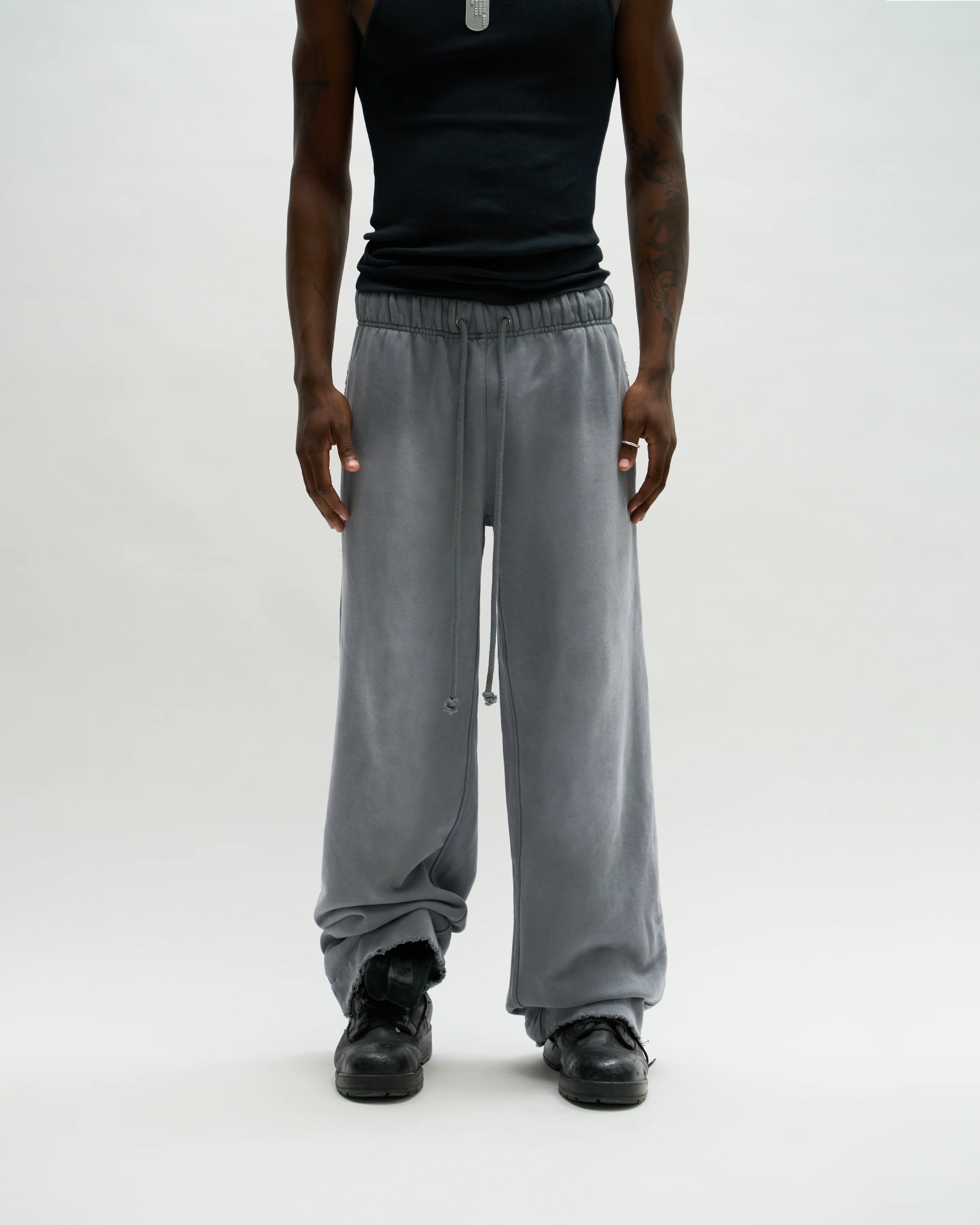 STUDIO SWEATPANTS [SUNBEAT GREY] - Image 3