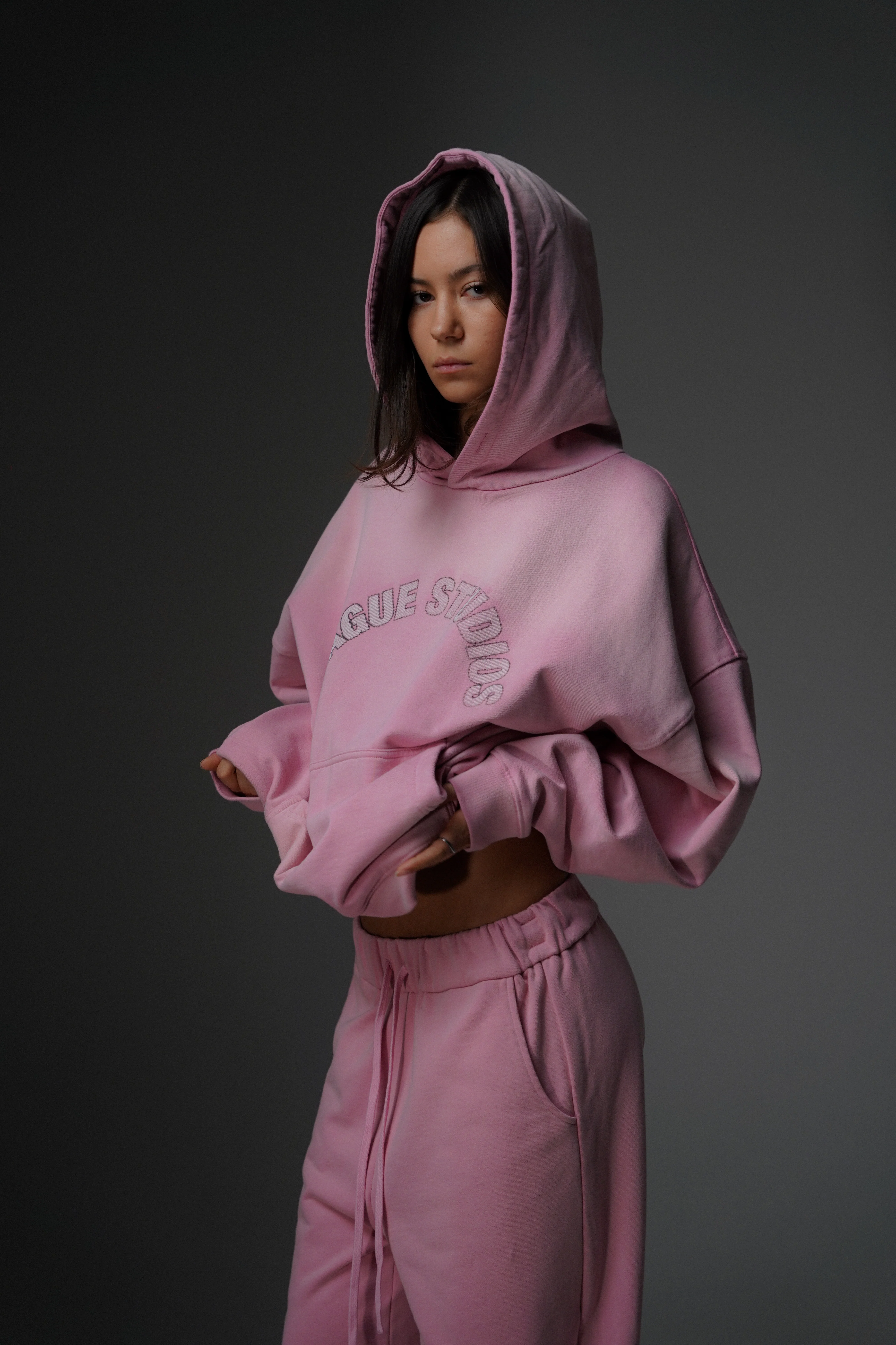 STUDIO SWEATPANTS [VINTAGE PINK] - Image 4