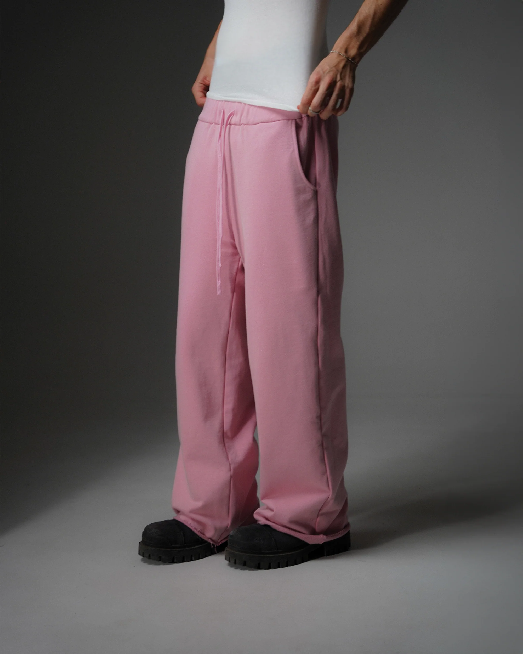 STUDIO SWEATPANTS [VINTAGE PINK] - Image 5