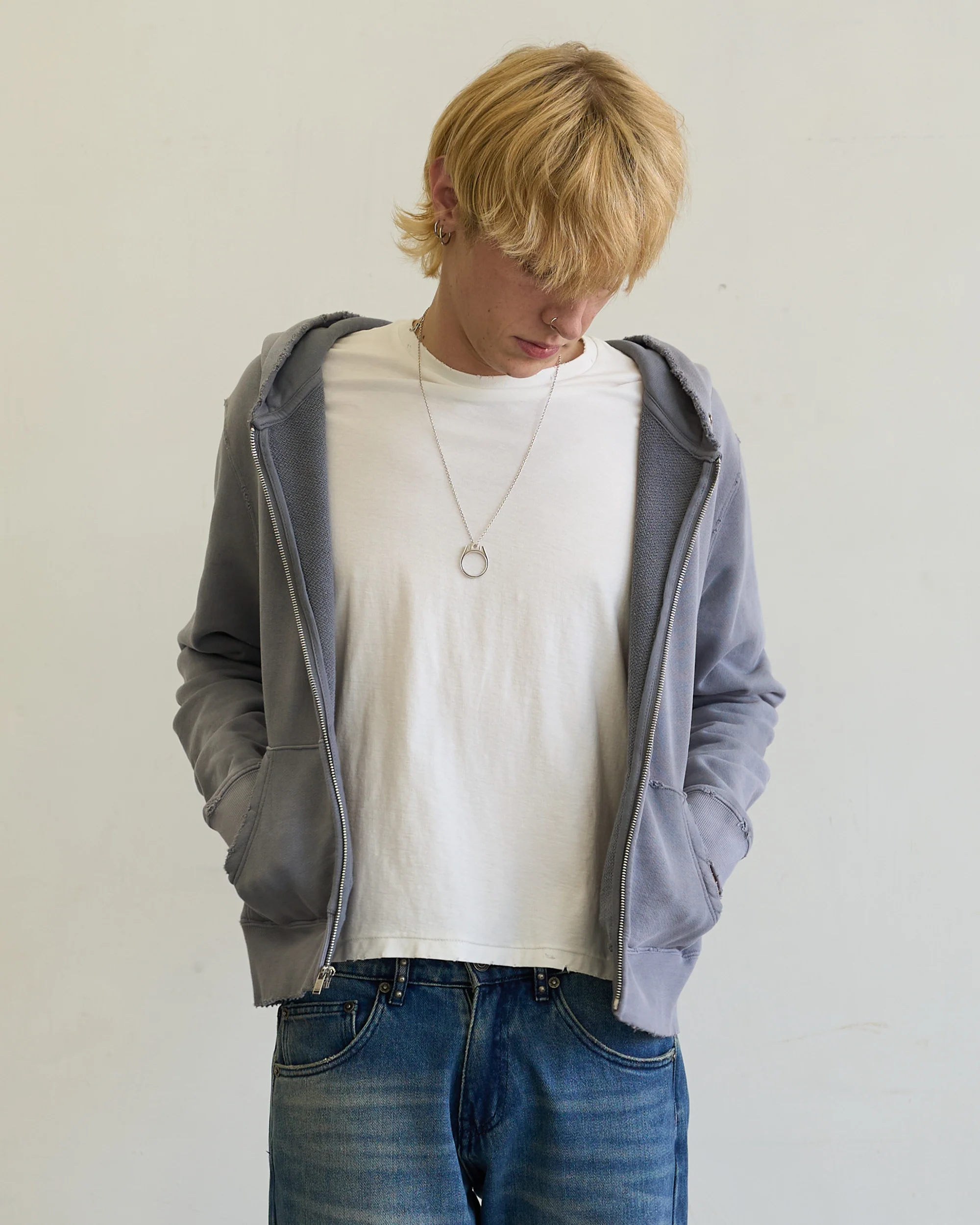 STUDIO ZIP-UP [SUNBEAT GREY] - Image 10