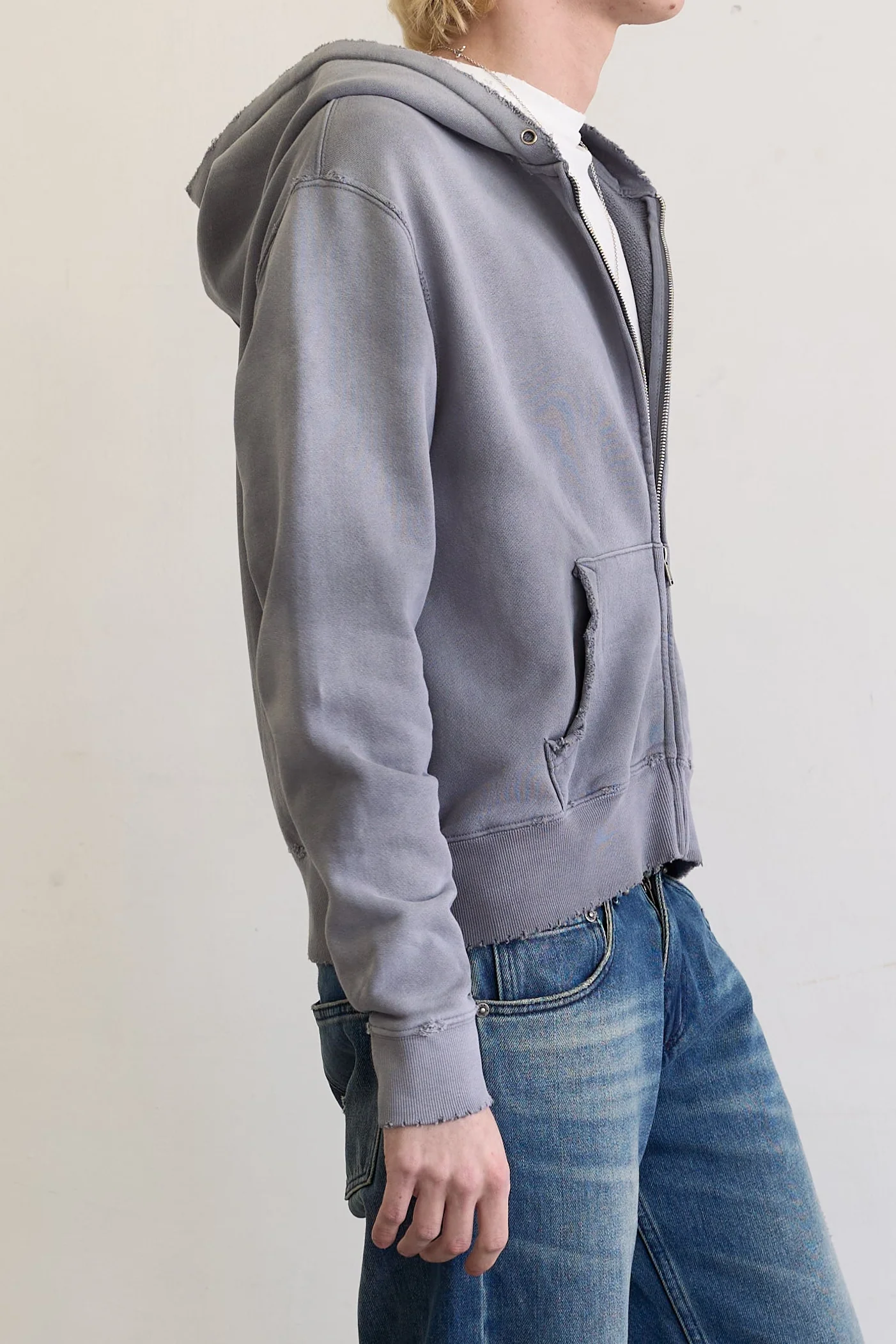 STUDIO ZIP-UP [SUNBEAT GREY] - Image 9