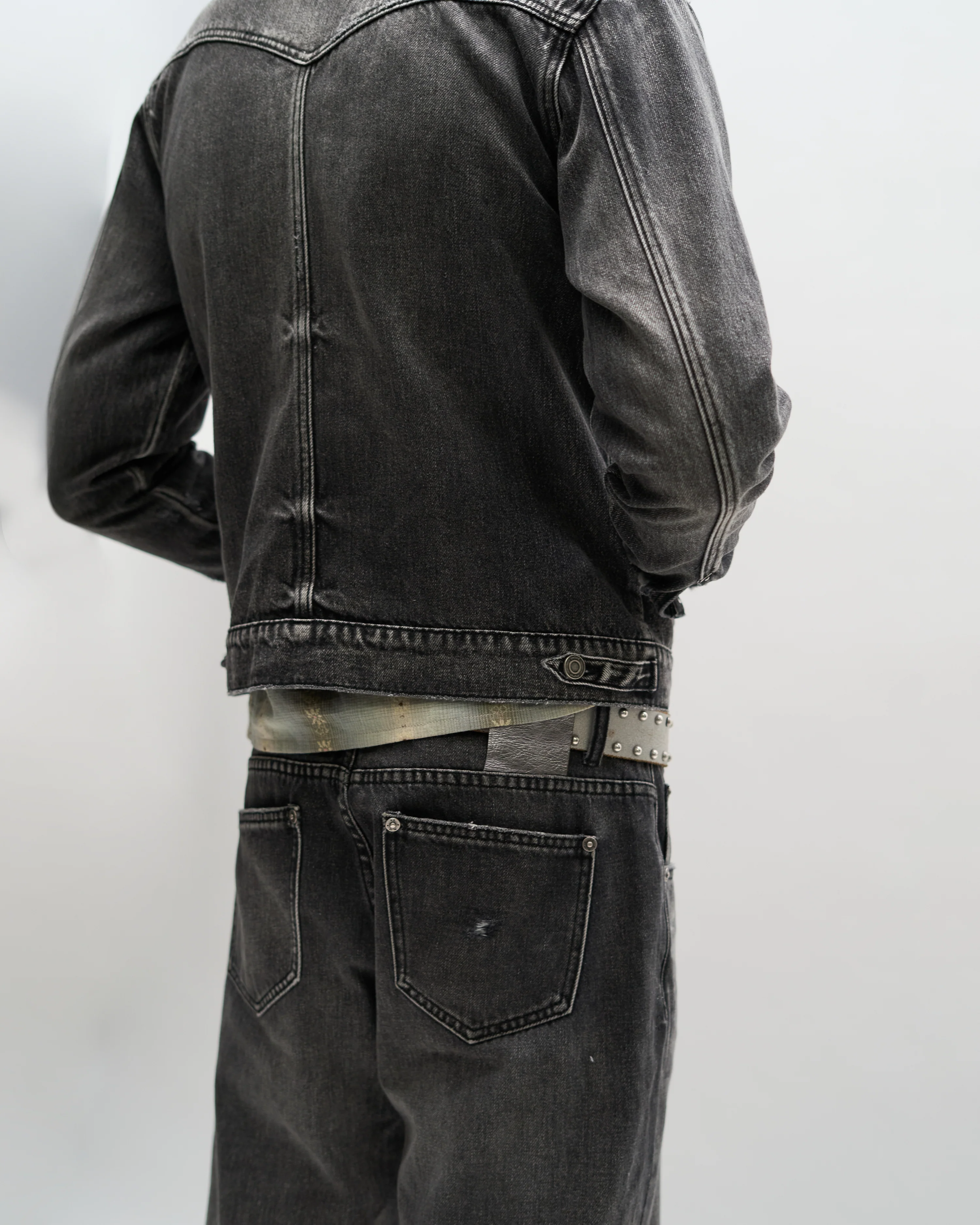 TYPE 1 DENIM JACKET [ASPHALT] - Image 7