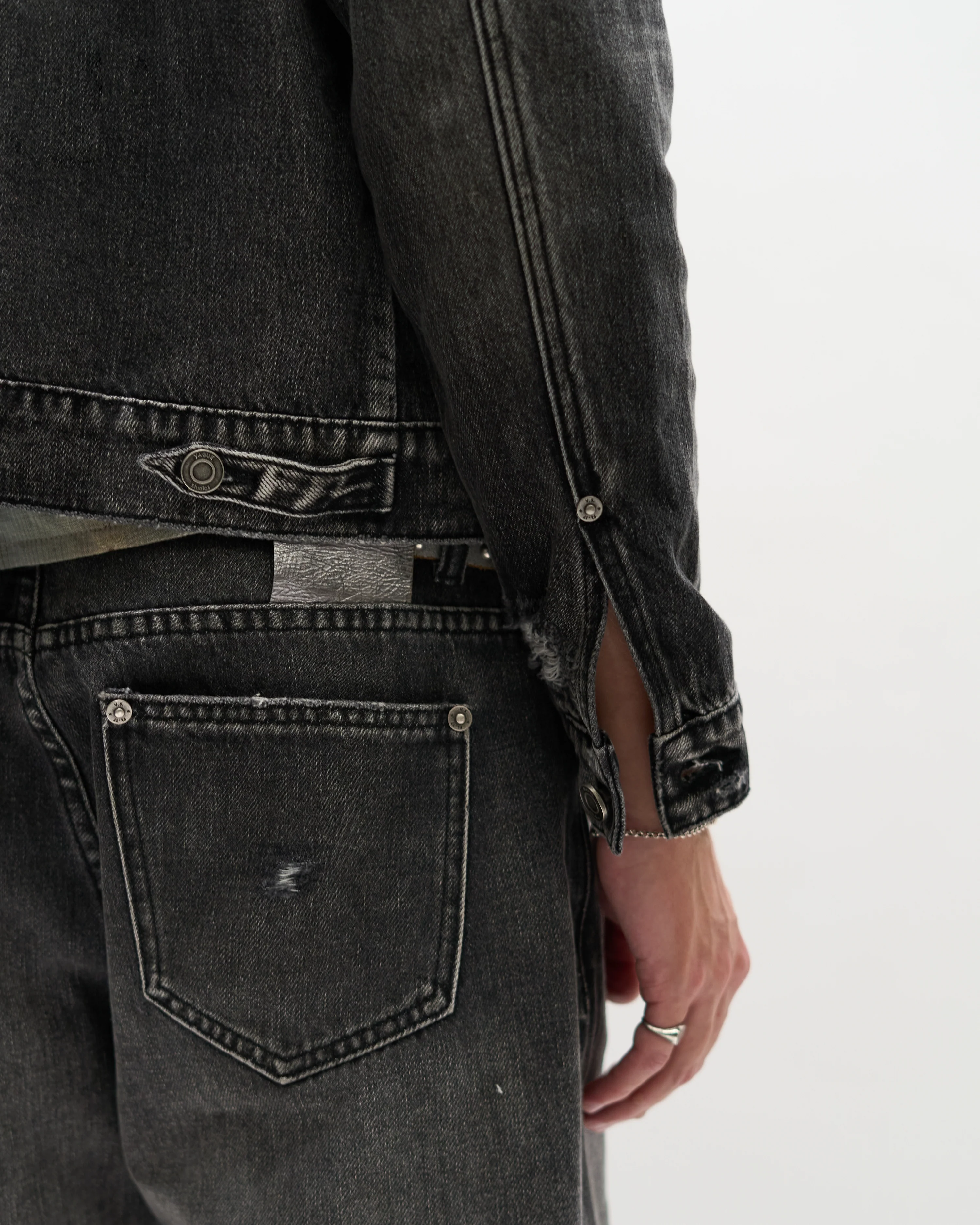 TYPE 1 DENIM JACKET [ASPHALT] - Image 8
