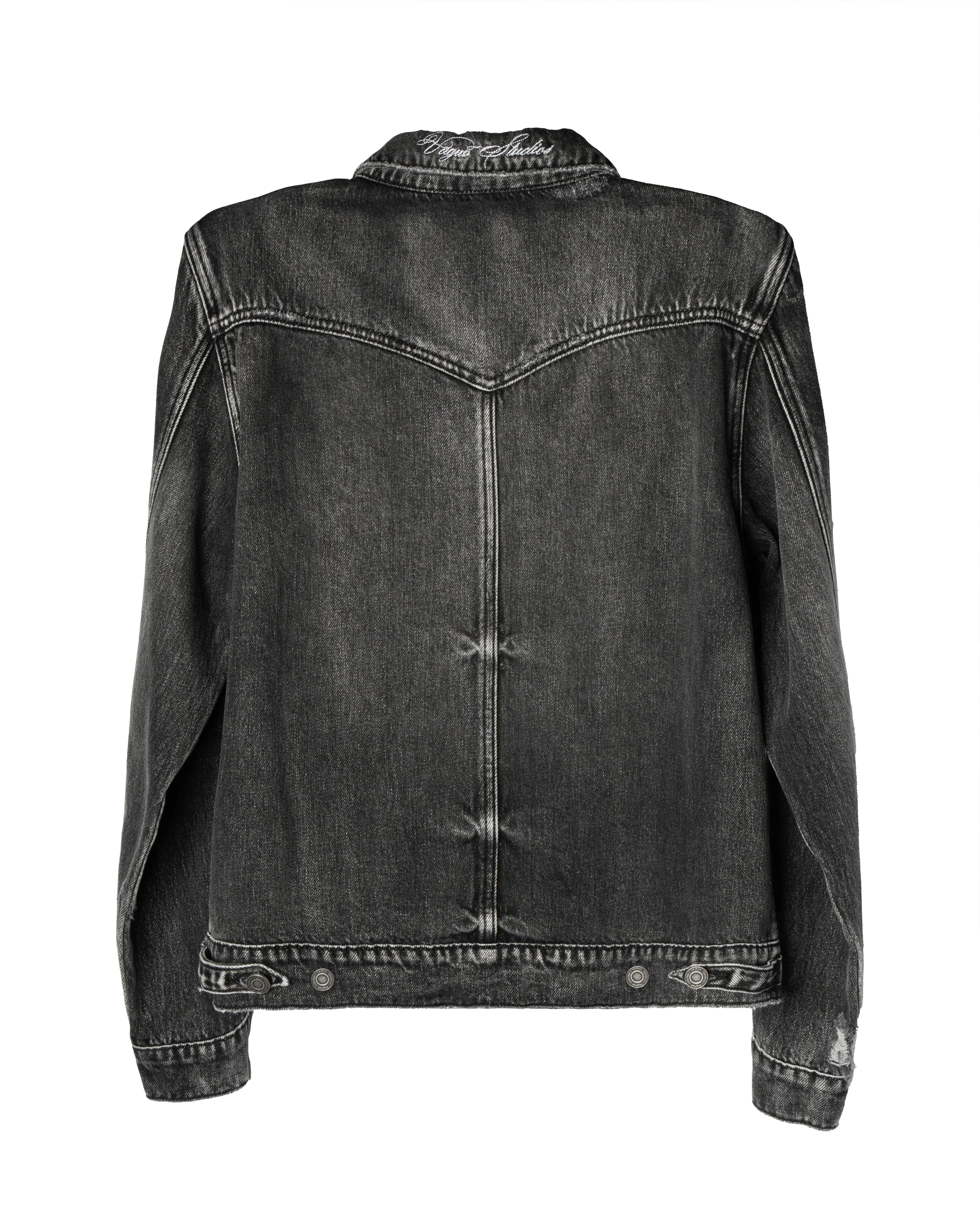 TYPE 1 DENIM JACKET [ASPHALT] - Image 9